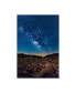 Фото #1 товара American School Shooting Star with Milky Way Canvas Art - 20" x 25"