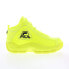 Фото #1 товара Fila Grant Hill 2 1BM01828-701 Mens Yellow Leather Athletic Basketball Shoes