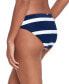 Фото #3 товара Women's Striped O-Ring Hipster Bikini Bottoms