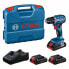 Фото #2 товара PerfectPro Baustellenradio-Set ROCKTAGON 18V AMPShare + Bosch GSR 18V-45, 3x 4,0 PC und Lader