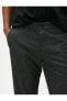 Basic Pileli Pantolon Düğme Detaylı Cepli