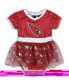 ფოტო #3 პროდუქტის Infant Boys and Girls Cardinal, White Arizona Cardinals Tailgate Tutu Game Day Costume Set