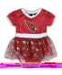 Infant Boys and Girls Cardinal, White Arizona Cardinals Tailgate Tutu Game Day Costume Set