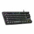 Фото #3 товара Игровая клавиатура Gaming Mars Gaming MKTKLES Испанская Qwerty Чёрный LED RGB