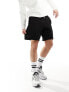 Фото #3 товара Armani EA7 large side logo sweats shorts in black