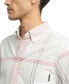 Фото #3 товара Men's Printed Short Sleeve Button-Down Shirt