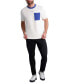 Фото #4 товара Men's Slim-Fit French Terry Short-Sleeve Sweatshirt