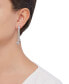 Cubic Zirconia Double Drop Earrings in Sterling Silver