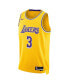 Men's and Women's Anthony Davis Gold Los Angeles Lakers Swingman Jersey - Icon Edition