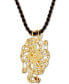 ფოტო #3 პროდუქტის Crazy Collection® Multi-Gemstone Braided Silk Cord 18" Pendant Necklace in 14k Gold