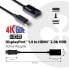 Фото #4 товара Club 3D DisplayPort 1.4 to HDMI 2.0b HDR Active Adapter - DisplayPort 1.4 - HDMI 2.0b - Black