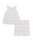 ფოტო #1 პროდუქტის Baby Girls Stripe Knit Play Set