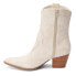 Фото #6 товара COCONUTS by Matisse Bambi Snake Pointed Toe Cowboy Booties Womens Beige Casual B