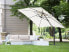 Beliani Parasol ogrodowy 250 x 250 cm jasnobeżowy MONZA (86104)