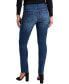 ფოტო #2 პროდუქტის Jeans Women's Peri Mid Rise Straight Leg Pull-On Jeans