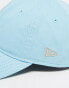 New Era 9twenty LA Dodgers washed mini logo cap in blue