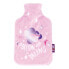 Фото #1 товара Бутылка для горячей воды ZASKA с обложкой с единорогом Мультицветная