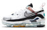 Фото #1 товара Nike Vapormax EVO 拼接 减震耐磨 低帮 跑步鞋 女款 白黑蓝 / Кроссовки Nike Vapormax EVO DC9113-100