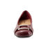 Фото #3 товара Trotters Sizzle Sign T1251-654 Womens Burgundy Leather Ballet Flats Shoes