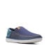 Фото #4 товара Clarks Cantal 26166493 Mens Purple Canvas Lifestyle Sneakers Shoes