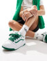 Фото #1 товара Vans hylane chunky leather trainers in white and green