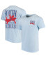 Фото #1 товара Men's Light Blue Ole Miss Rebels Welcome to the South Comfort Colors T-shirt