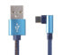 Gembird CC-USB2J-AMCML-1M-BL - 1 m - USB C - USB A - USB 2.0 - 480 Mbit/s - Blue