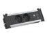 Фото #1 товара Bachmann Kapsa S - 0.2 m - 2 AC outlet(s) - Indoor - Type F - Black - Silver - 204 mm