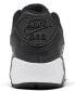 Big Kids Air Max 90 Leather Running Sneakers from Finish Line
