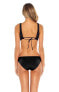 Фото #3 товара Becca 257696 Women's Color Code Bikini Bottoms Swimwear Black Size Large