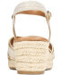 Фото #18 товара Women's Leahh Strappy Espadrille Wedge Sandals, Created for Macy's