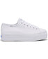 Women's Triple Up Canvas Platform Casual Sneakers from Finish Line