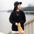 Trendy_Clothing PS2129-Black Hoodie