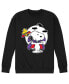 Фото #1 товара Men's Peanuts Snoopy Vampire Fleece T-shirt