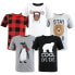 ფოტო #1 პროდუქტის Infant Boy Short Sleeve T-Shirts, Winter Penguin Moose