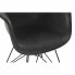 Chair with Armrests DKD Home Decor Dark grey Metal 64 x 59 x 84 cm