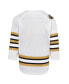 Фото #3 товара Big Boys White Boston Bruins 100th Anniversary Premier Jersey