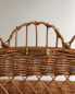 Children’s rattan wall shelf