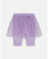 ფოტო #2 პროდუქტის Girl Biker Short With Mesh Skirt Lilac - Toddler Child