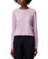 Фото #1 товара Футболка женская ATM Anthony Thomas Melillo Classic T-Shirt, цвет: слегка пурпурный, 100% хлопок