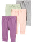 Baby 4-Pack Pull-On Pants NB