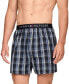 ფოტო #2 პროდუქტის Men's Patterned Woven Boxers