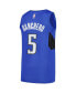 Фото #3 товара Men's Paolo Banchero Royal Orlando Magic Swingman Player Jersey - Statement Edition