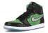 Фото #4 товара Кроссовки Nike Air Jordan 1 Retro High Zoom Black Green (Зеленый, Черный)