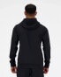 New Balance Tech knit hoodie in black