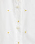 Фото #5 товара Embroidered daisy cotton shirt