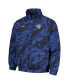 ფოტო #2 პროდუქტის Men's Navy Michigan Wolverines Anorak Half-Zip Jacket