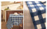 Resin-coated gingham check tablecloth Синий, 150 x 150 cm - фото #10