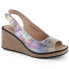 Фото #1 товара Filippo W PAW450A leather wedge sandals, multicolor