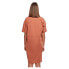 Фото #2 товара URBAN CLASSICS Organic Oversized Slit Short Sleeve Short Dress